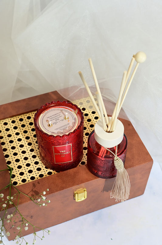Aura Jar Set – Ruby Red