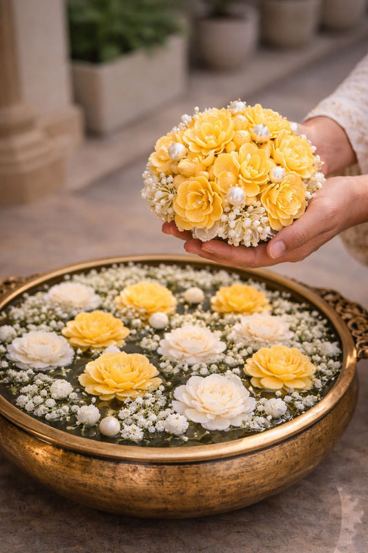 Floral Bouquet Candle