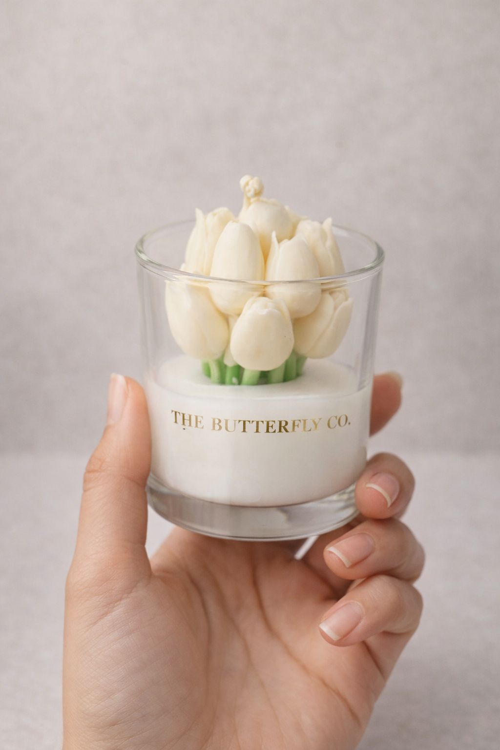 Tulip Bloom Candle – Rose Lavender