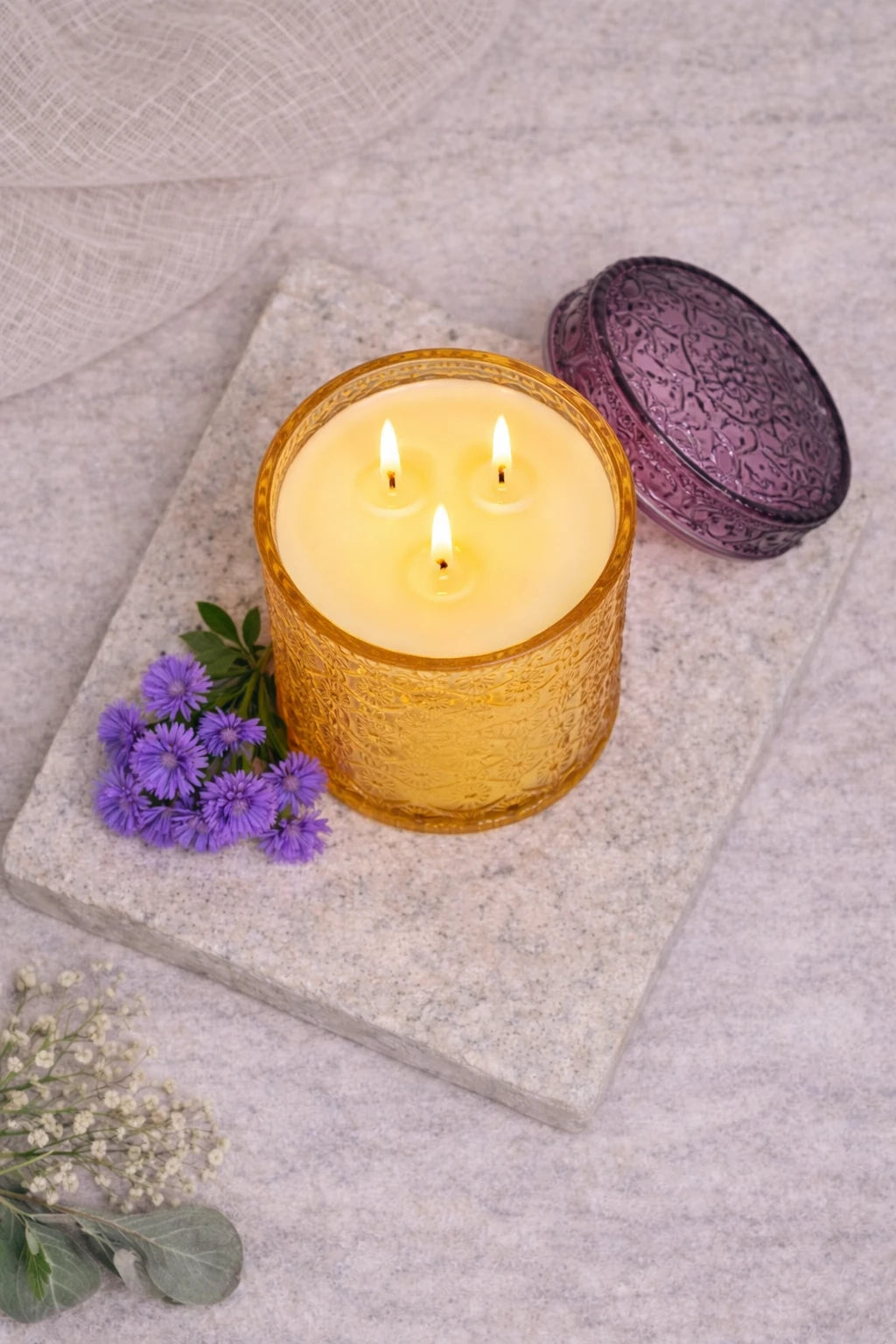 Candy Jar – Amber Glow