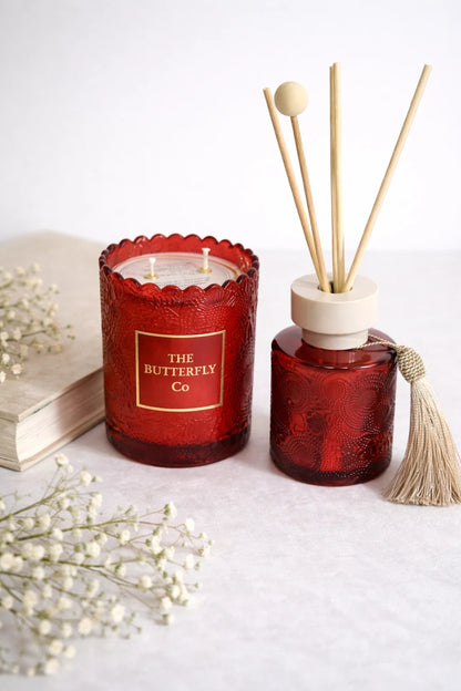 Aura Jar Set – Ruby Red