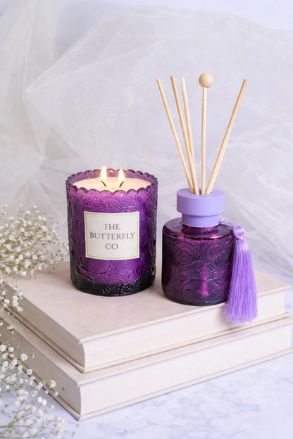 Aura Jar Set – Plum Violet
