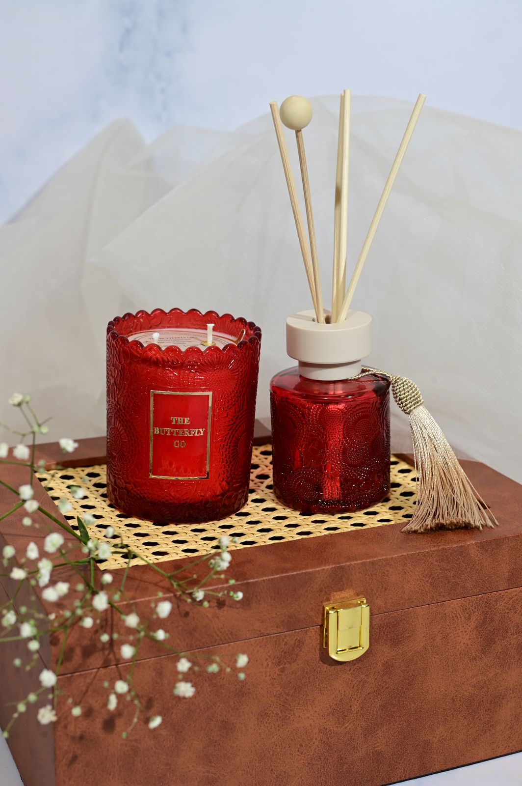 Aura Jar Set – Ruby Red