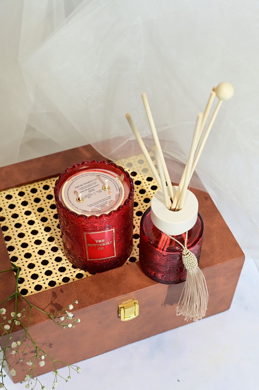 Aura Jar Set – Ruby Red