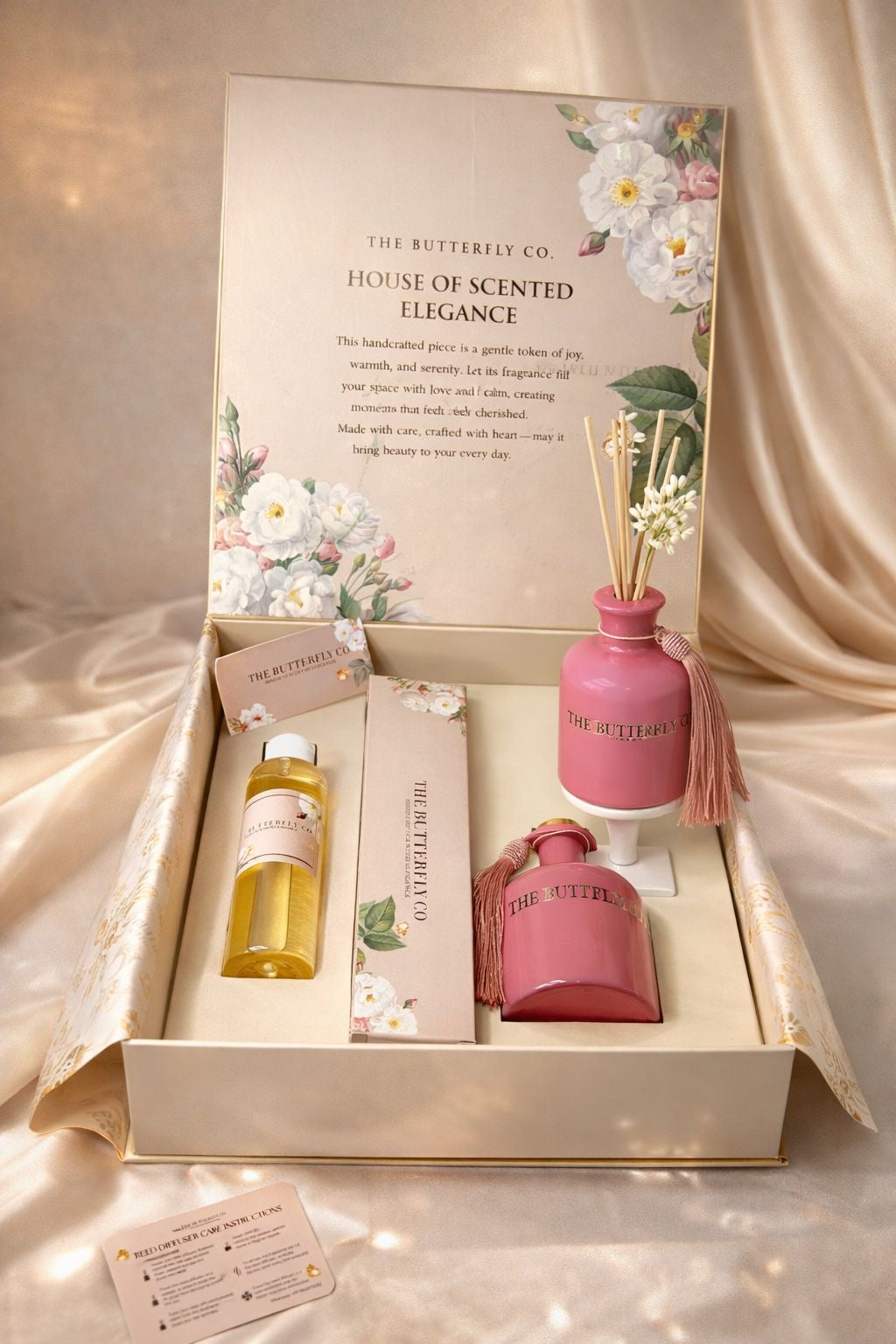 Aura Sculpting Candle & Diffuser Set  – Aura Blush