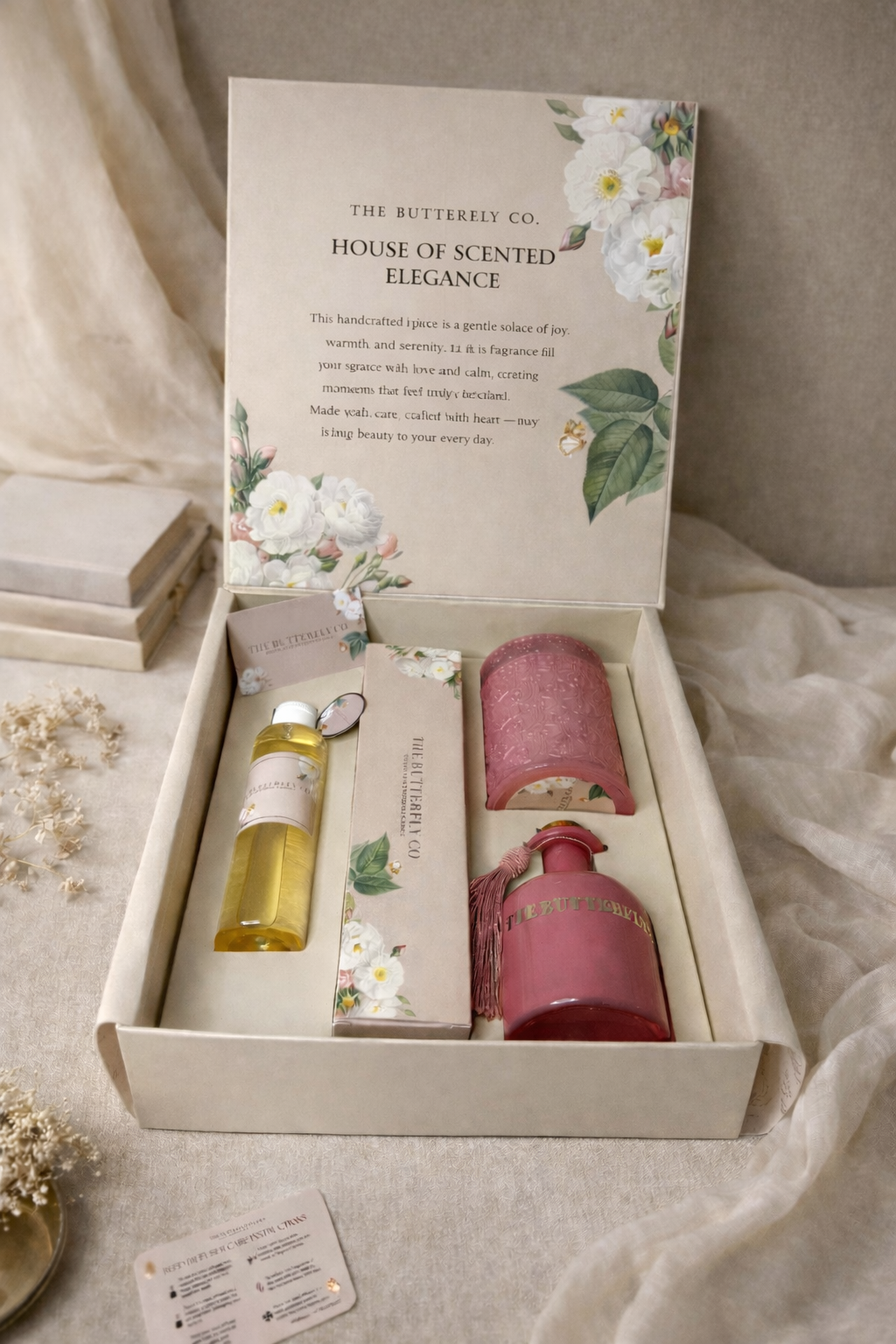 Aura Sculpting Candle & Diffuser Set  – Aura Blush