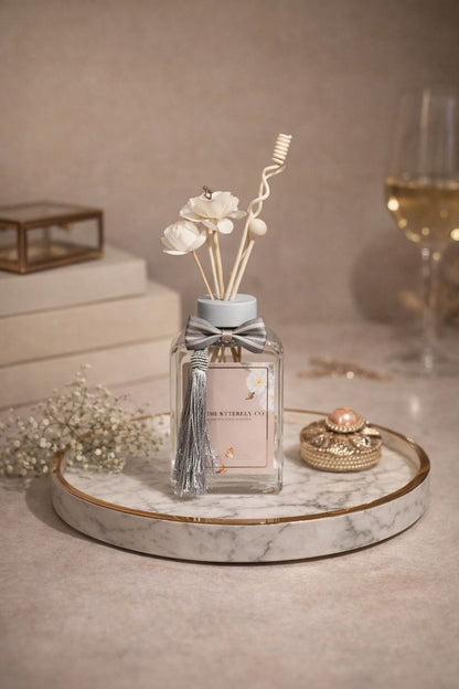 Aura Floral – Powder Blue