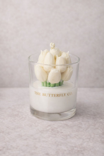 Tulip Bloom Candle – Rose Lavender