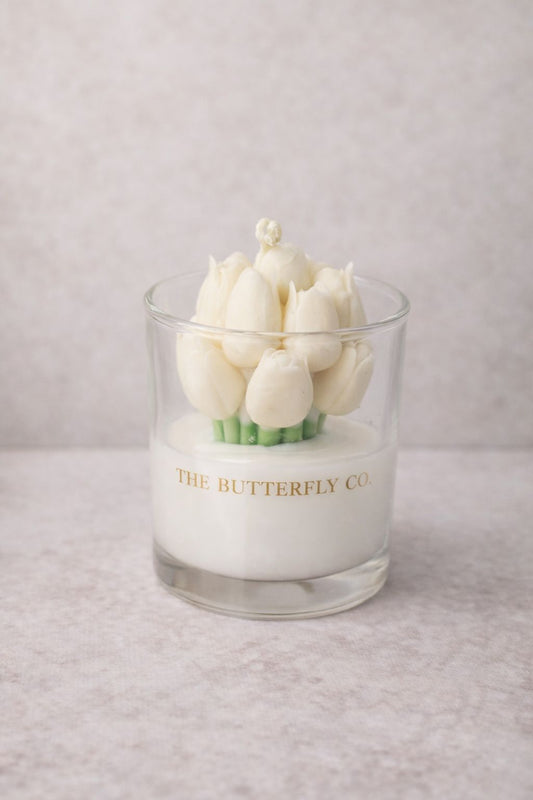 Tulip Bloom Candle – Rose Lavender