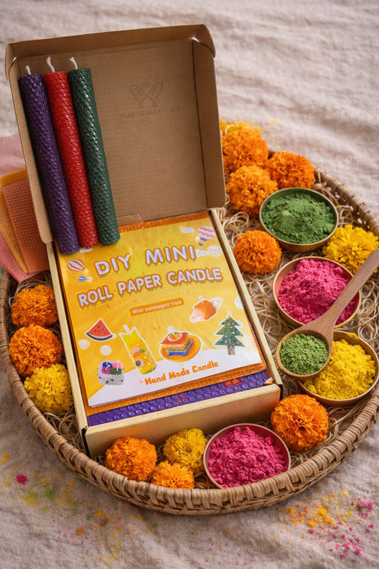 DIY Beeswax Candle Making Kit – 12 Colours