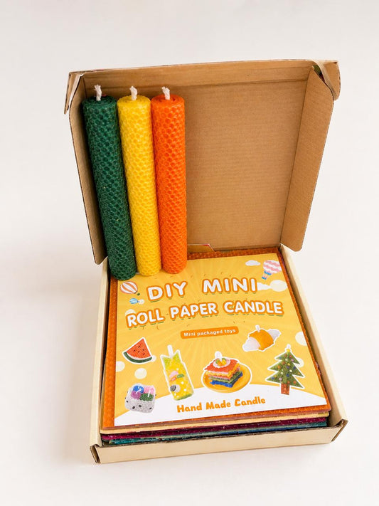 DIY Beeswax Candle Making Kit – 12 Colours