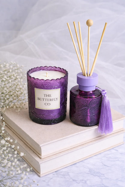 Aura Jar Set – Plum Violet
