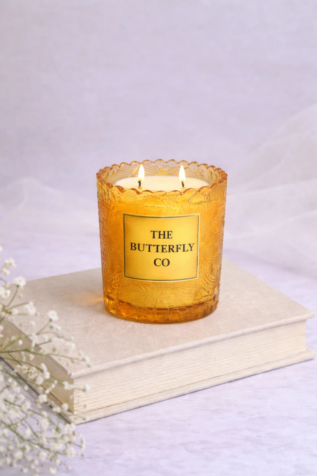 Aura Jar Set – Amber Gold