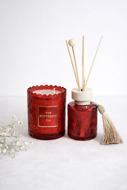 Aura Jar Set – Ruby Red
